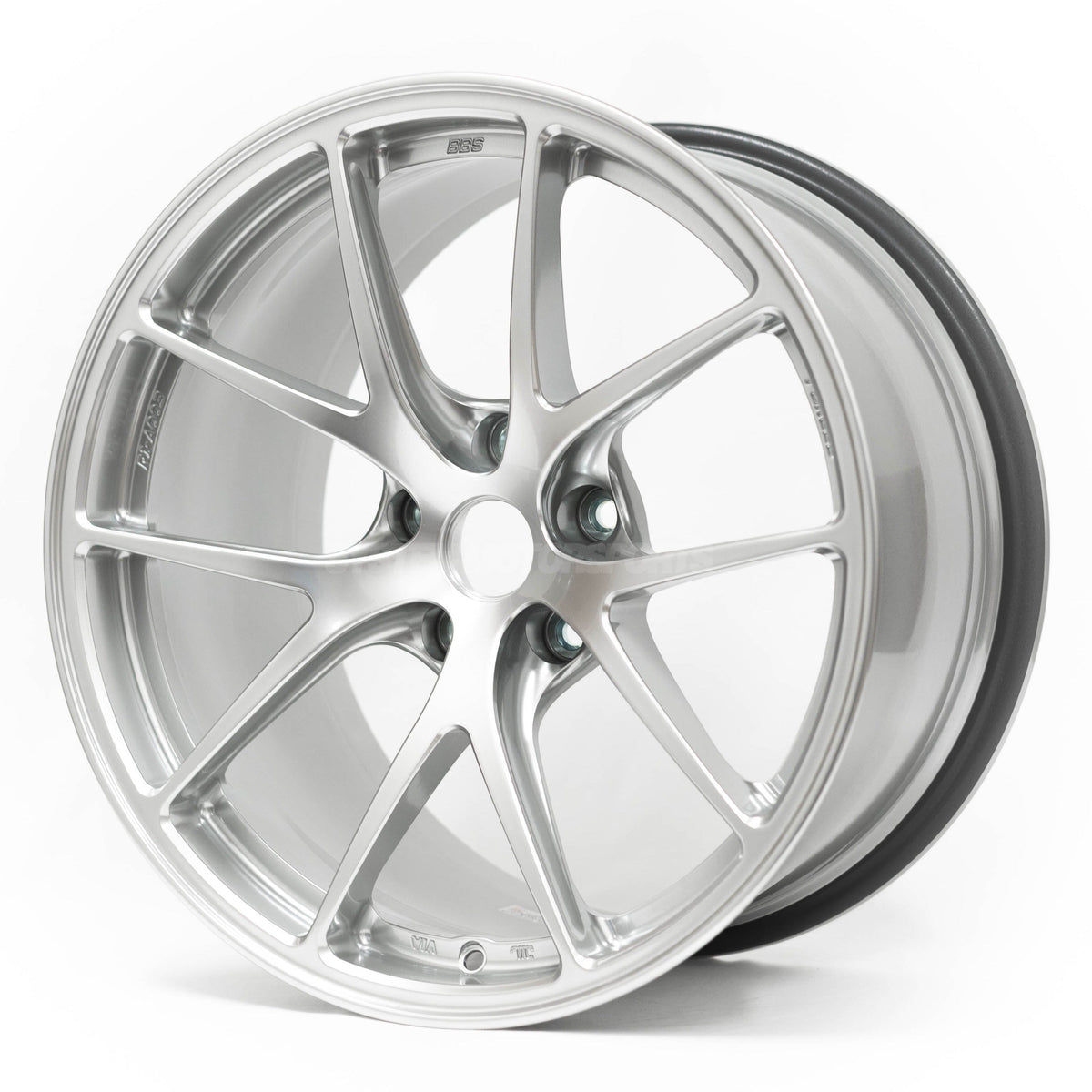 BBS RI-A - 18x9.5 / +50 / 5x120 - Diamond Silver *Set of 4*