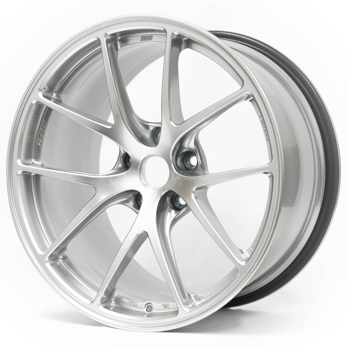BBS RI-A - 18x10 / +41 / 5x100 - Diamond Silver (Toyota GR86 / Subaru BRZ Gen-2 + Gen-1 Fitment) *Set of 4*