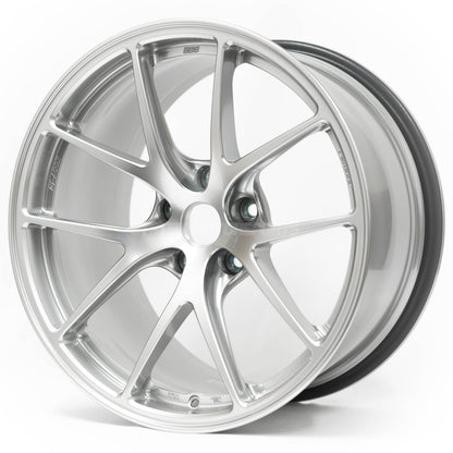 BBS RI-A - 18x10 / +41 / 5x100 - Diamond Silver (Toyota GR86 / Subaru BRZ Gen-2 + Gen-1 Fitment) *Set of 4*