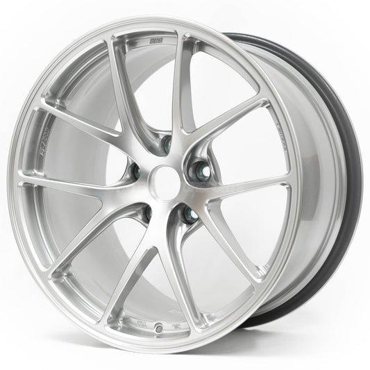 BBS RI-A - 18x10 / +41 / 5x100 - Diamond Silver (Toyota GR86 / Subaru BRZ Gen-2 + Gen-1 Fitment) *Set of 4*