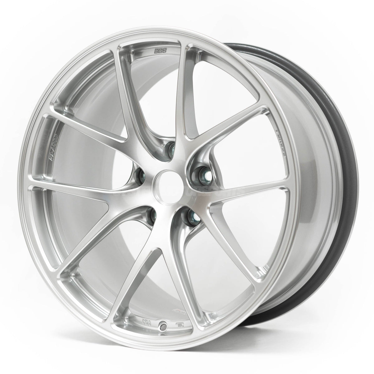 BBS RI-A - 18x9.5 +23 / 18x10.5 +22 / 5x120 - Diamond Silver (E46 M3 / E90 M3 / E92 M3 / E93 M3 Fitment) *Set of 4*