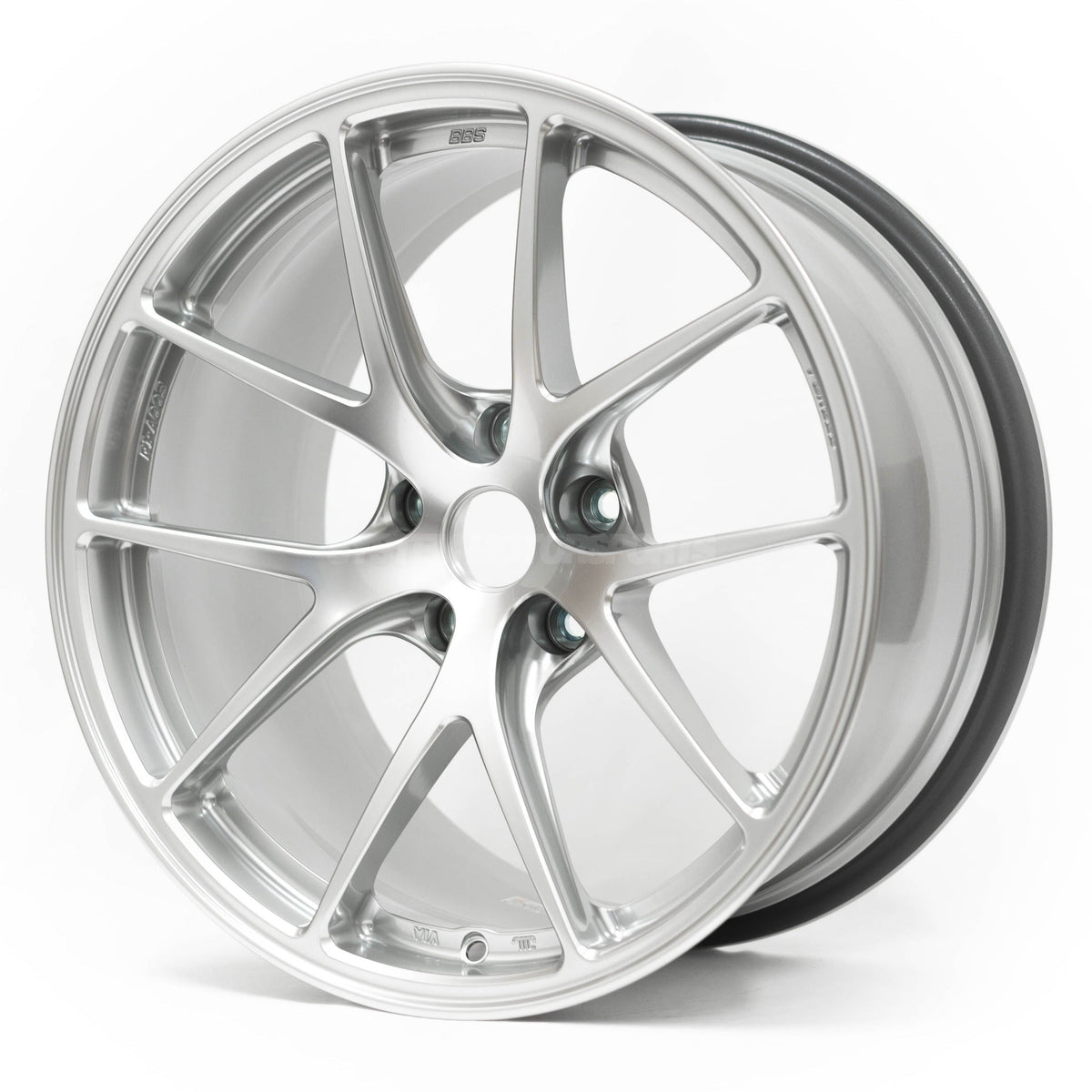 BBS RI-A - 18x10 +25 / 18x10.5 +22 5x120 - Diamond Silver (E90 M3 / E92 M3 / E93 M3 Fitment) *Set of 4*