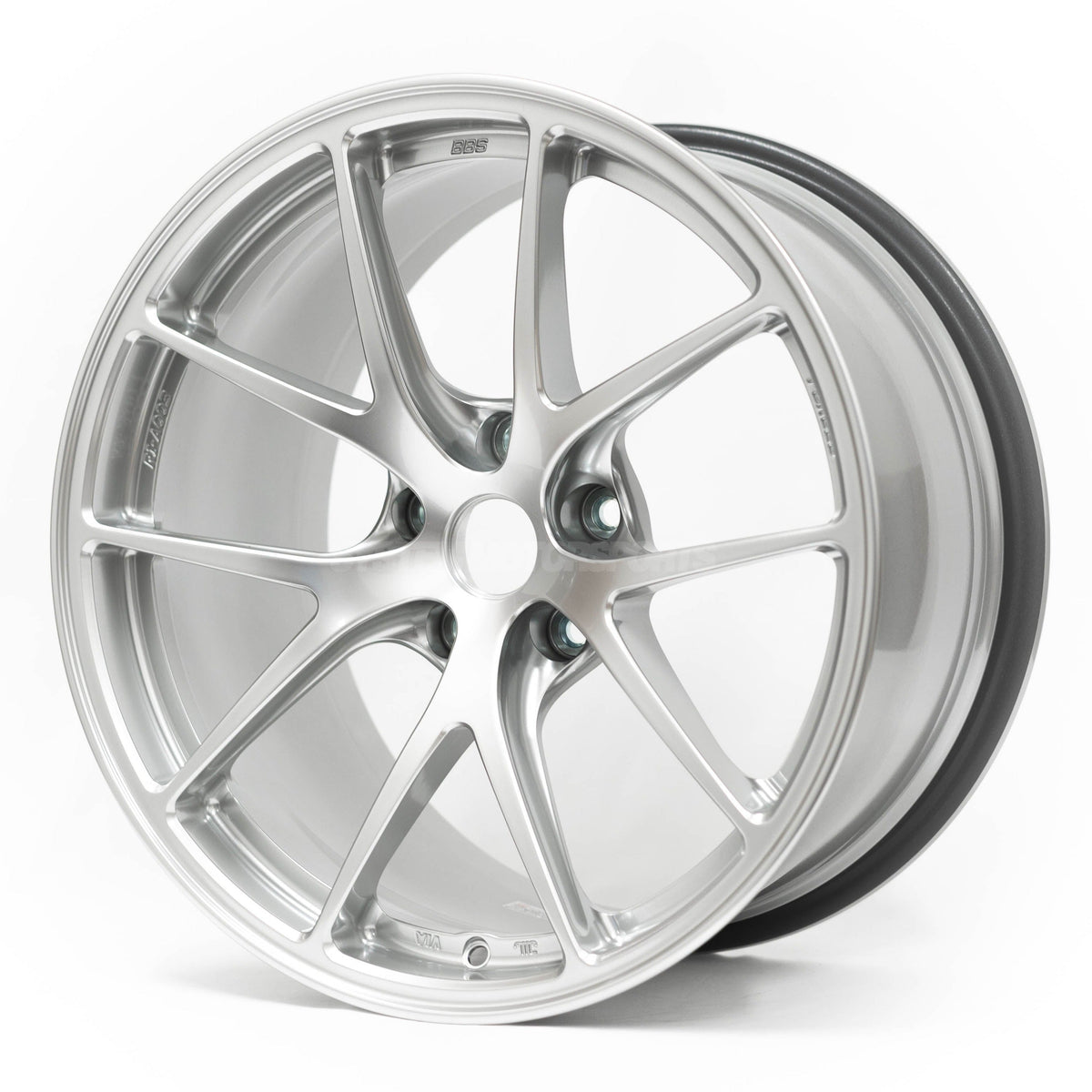 BBS RI-A - 18x10.5 / +25 / 5x120 - Diamond Silver (Aggressive E90 M3 / E92 M3 / E93 M3 Fitment) *Set of 4*