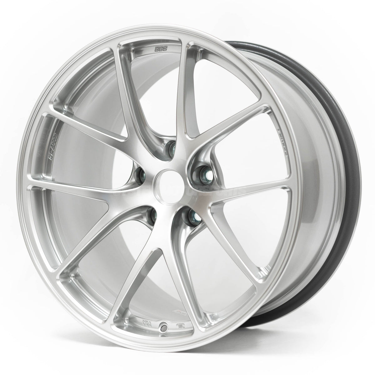 BBS RI-A - 18x10.5 / +22 / 5x120 - Diamond Silver (Aggressive E90 M3 / E92 M3 / E93 M3 Fitment) *Set of 4*