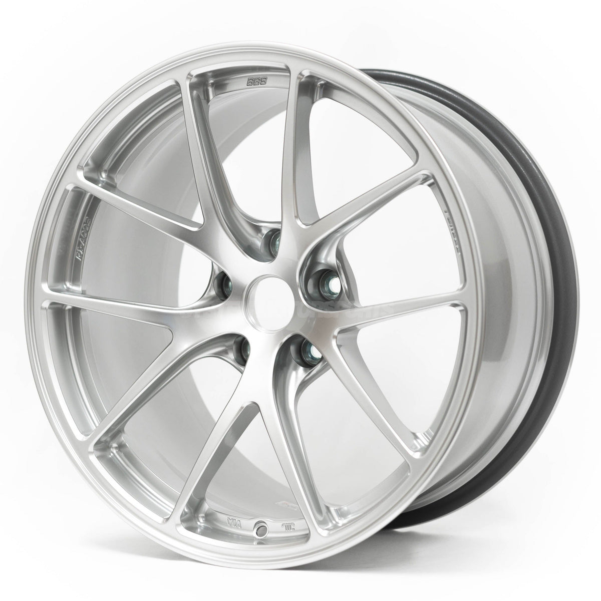 BBS RI-A - 18x10.5 +22 / 18x10.5 +37 / 5x120 - Diamond Silver (F80 M3 / F82 M4 / F87 M2 Fitment) *Set of 4*