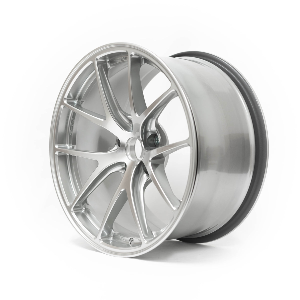BBS RI-A - 18x9.5 +23 / 18x10.5 +22 / 5x120 - Diamond Silver (E46 M3 / E90 M3 / E92 M3 / E93 M3 Fitment) *Set of 4*