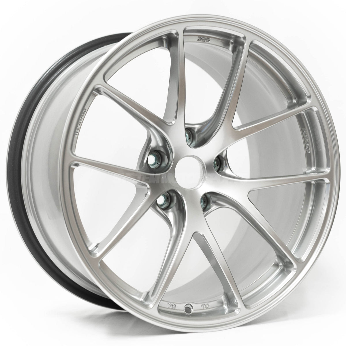 BBS RI-A - 19x9 / 19x12 / 5x130 - Diamond Silver (Porsche 997 WB Fitment) *Set of 4*