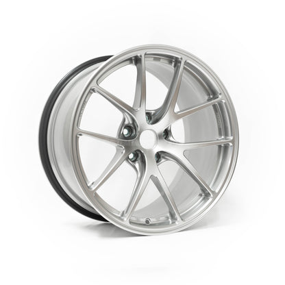 BBS RI-A - 18x10 +25 / 18x11 +37 / 5x120 - Diamond Silver (F80 M3 / F82 M4 / F87 M2 Fitment) *Set of 4*