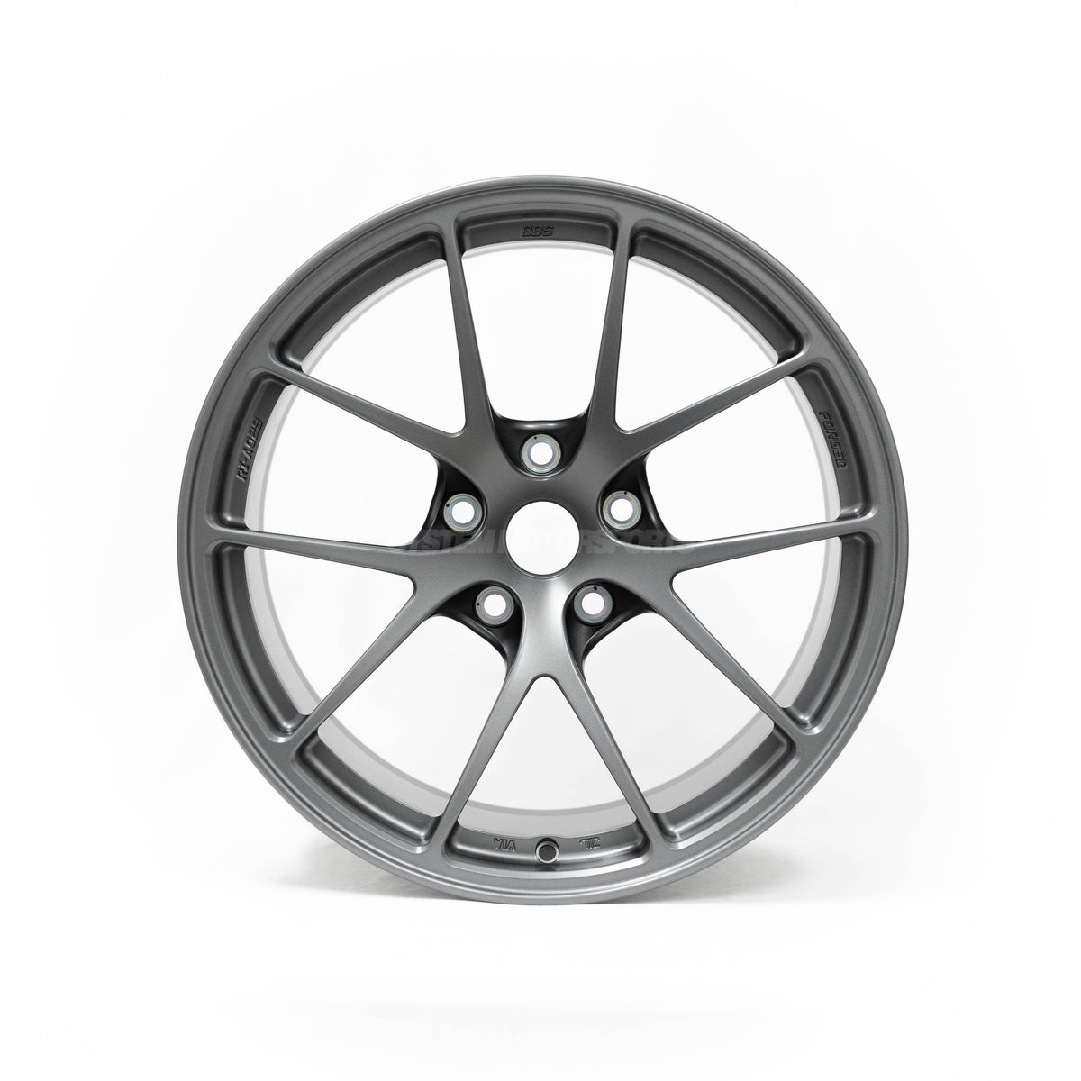 BBS RI-A - 18x10.5 / +18 / 5x114.3 - Matte Graphite *Set of 4*