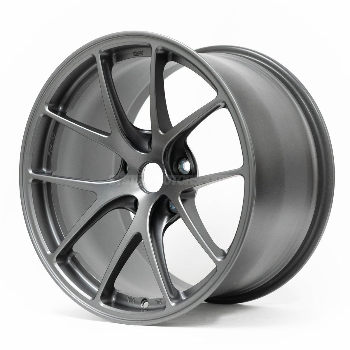 BBS RI-A - 18x10 +25 / 18x10.5 +37 / 5x120 - Matte Graphite (F80 M3 / F82 M4 / F87 M2 Fitment) *Set of 4*