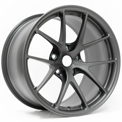 BBS RI-A - 18x8.5 / +38 / 5x112 - Matte Graphite *Set of 4*