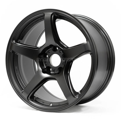 Work Emotion T5R - 17x9 / +22 / 5x114.3 - Matte Graphite *Set of 4*