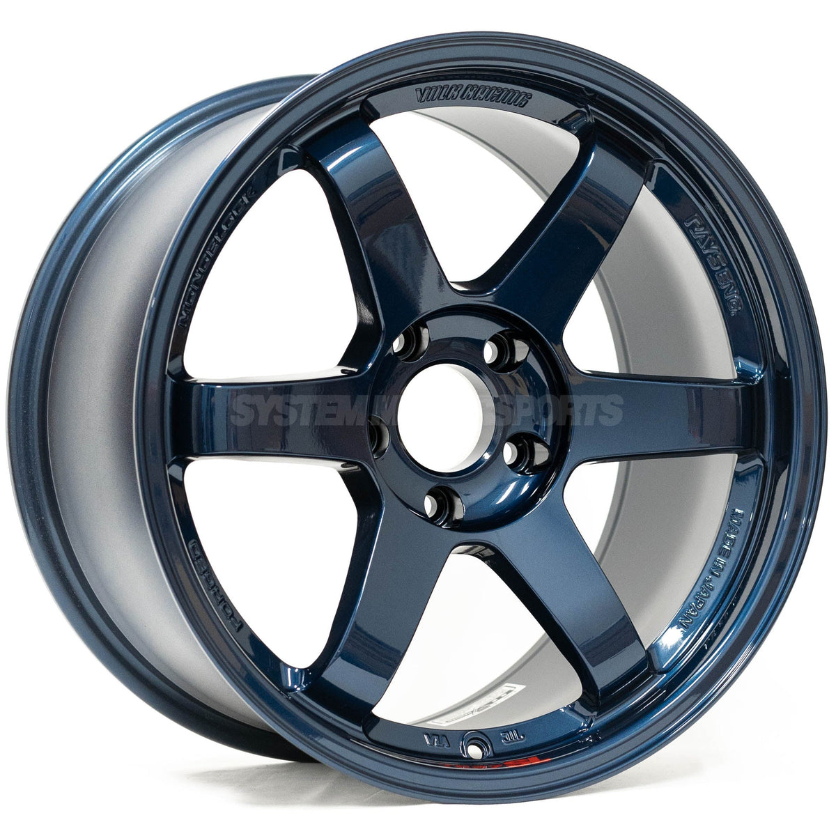 Volk Racing TE37SL - 18x9.5 / +12 / 5x114.3 - Mag Blue *Set of 4*