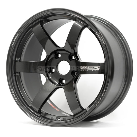Volk Racing TE37 Saga S-Plus - 18x9.5 / +27 / 5x114.3 - Diamond Dark Gunmetal (Tesla Model 3 Fitment) *Set of 4*