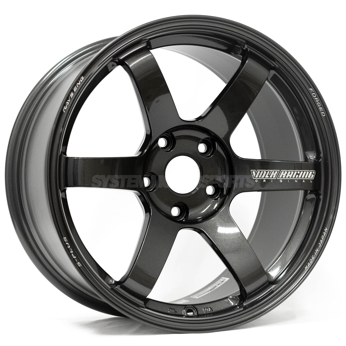 Volk Racing TE37 Saga S-Plus - 18x10 +8 / 18x11 +13 / 5x112 - Diamond Dark Gunmetal (G80 M3 / G82 M4 / G87 M2 Fitment) *Set of 4*