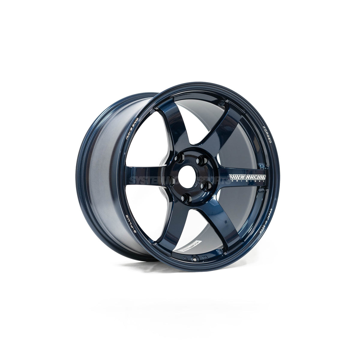 Volk Racing TE37 Saga S-Plus - 18x9.5 / +38 / 5x114.3 - Mag Blue *Set of 4*