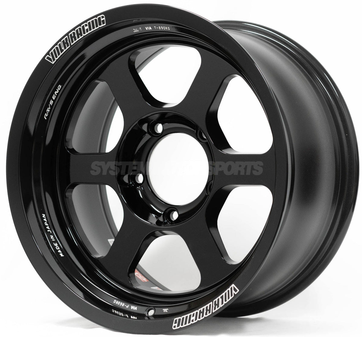 Volk Racing TE37XT M-Spec - 18x9.5 / +0 / 5x150 - Gloss Black (Tundra/Sequoia Fitment) *Set of 4*