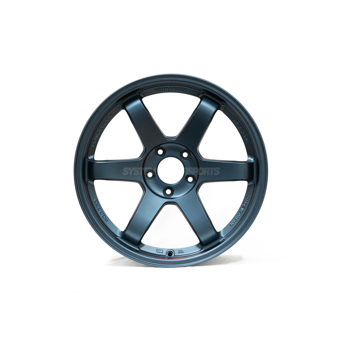 Volk Racing TE37SL - 18x10.5 / +15 / 5x114.3 - Matte Blue Gunmetal *Set of 4*