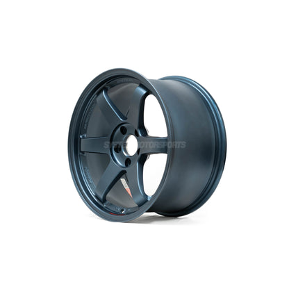 Volk Racing TE37SL - 18x10.5 / +15 / 5x114.3 - Matte Blue Gunmetal *Set of 4*