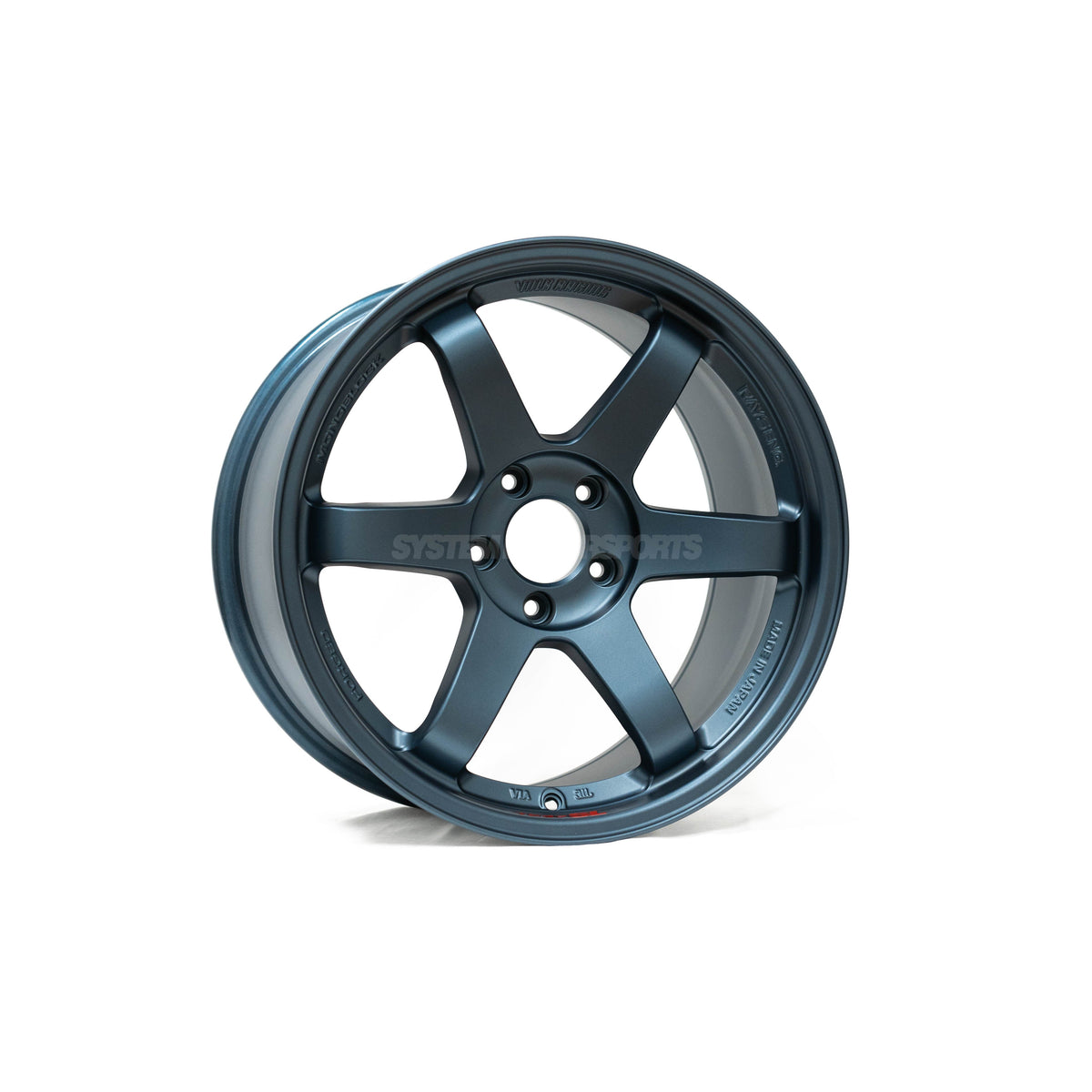 Volk Racing TE37SL - 18x10.5 / +15 / 5x114.3 - Matte Blue Gunmetal *Set of 4*