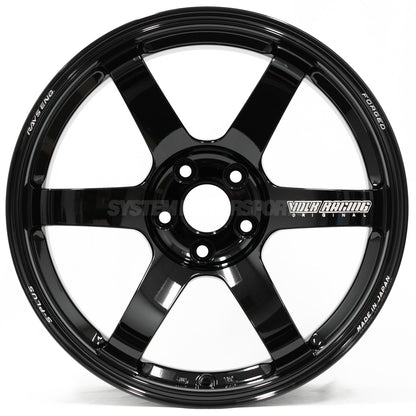 Volk Racing TE37 Saga S-Plus - 18x9.5 +20 / 18x10.5 +20 / 5x120 - Gloss Black (E90 M3 / E92 M3 / E93 M3 Fitment) *Set of 4*