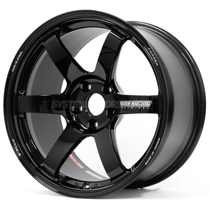 Volk Racing TE37 Saga S-Plus - 18x9.5 / +27 / 5x114.3 - Gloss Black (Tesla Model 3 Fitment) *Set of 4*