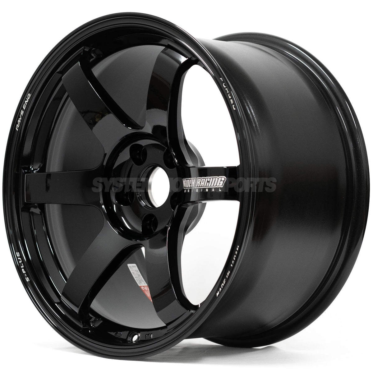 Volk Racing TE37 Saga S-Plus - 18x9.5 +20 / 18x10.5 +20 / 5x120 - Gloss Black (E90 M3 / E92 M3 / E93 M3 Fitment) *Set of 4*