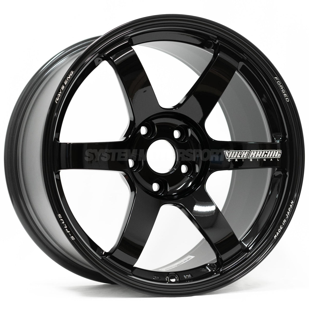 Volk Racing TE37 Saga S-Plus - 20x10 +6 / 20x11 +12 / 5x112 - Gloss Black (G80 M3 / G82 M4 / G87 M2 Fitment) *Set of 4*