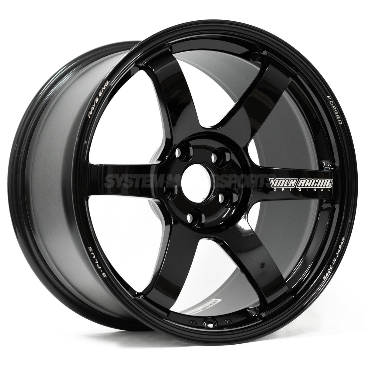 Volk Racing TE37 Saga S-Plus - 19x10 +8 / 19x11 +18 / 5x112 - Gloss Black (G80 M3 / G82 M4 / G87 M2 Fitment) *Set of 4*
