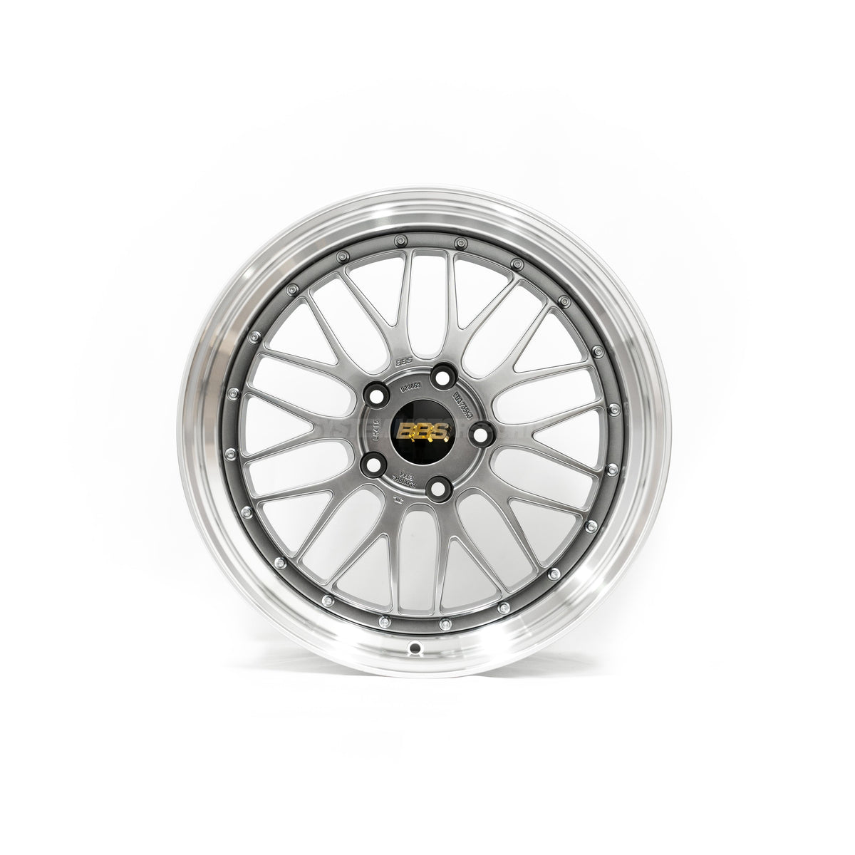 BBS LM - 19x8.5 +50 / 19x10 +45 / 5x130 - Diamond Black w/ Diamond Cut Rim *Set of 4*