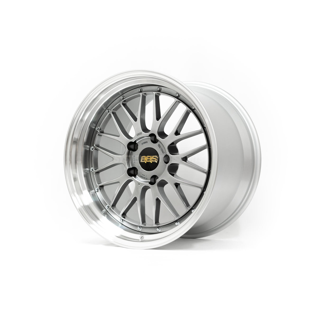 BBS LM - 19x8.5 +50 / 19x12 +44 / 5x130 - Diamond Black w/ Diamond Cut Rim *Set of 4*
