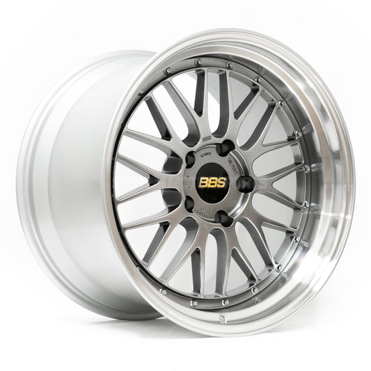 BBS LM - 20x9 / 5x114.3 - Diamond Black w/ Diamond Cut Rim (Tesla Model 3 / Tesla Model Y Fitment) *Set of 4*