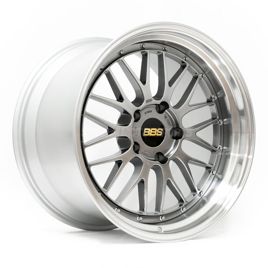 BBS LM - 19x11 +37 5x120, Diamond Black w/ Diamond Cut Rim (LM435DBPK)
