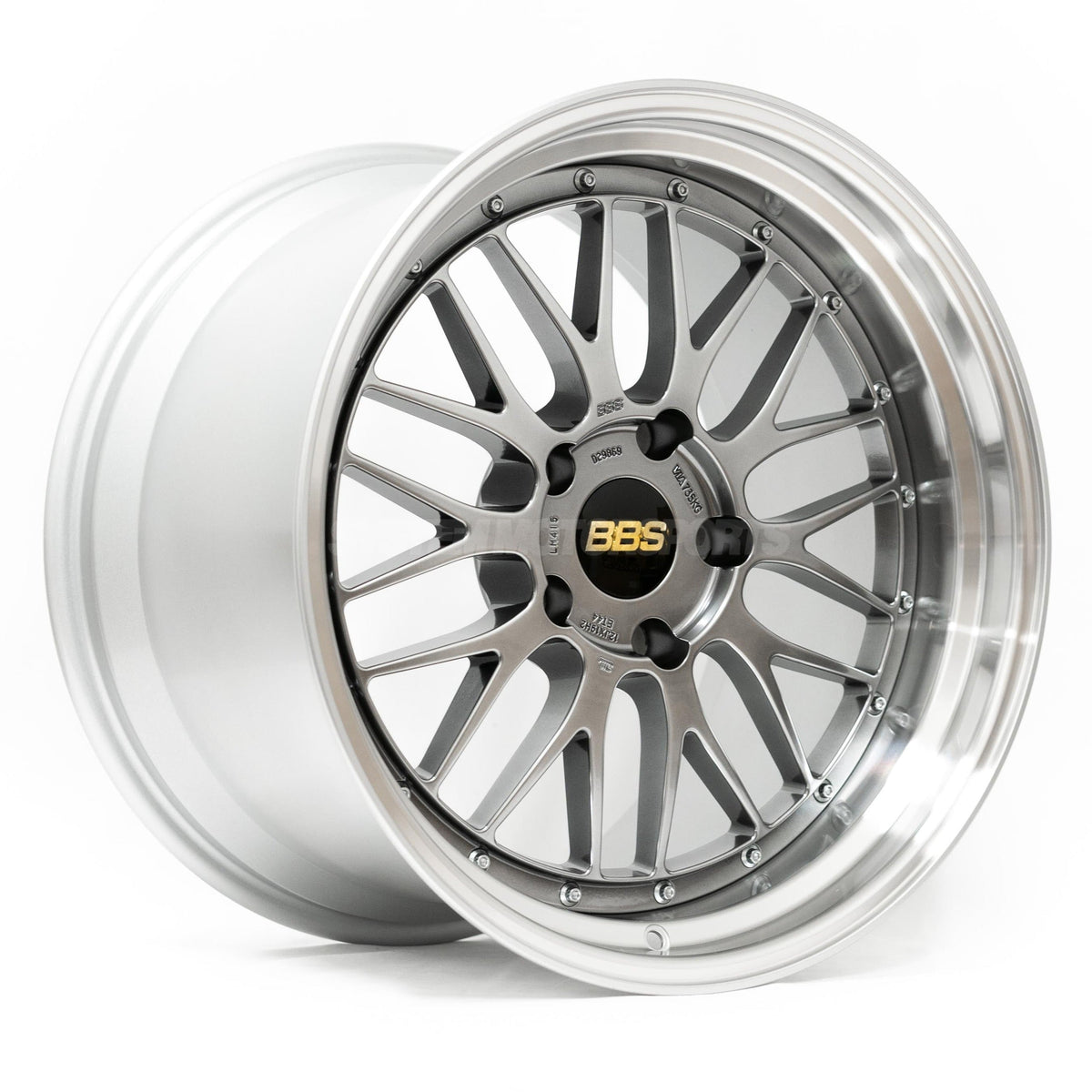 BBS LM - 19x8.5 +50 / 19x11 +63 / 5x130 - Diamond Black w/ Diamond Cut Rim *Set of 4*