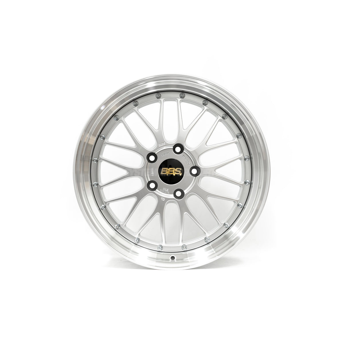 BBS LM - 20x9 / 20x10 / 5x120 - Diamond Silver w/ Diamond Cut Rim *Set of 4*