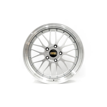 BBS LM - 19x8.5 +50 / 19x11 +63 / 5x130 - Diamond Silver w/ Diamond Cut Rim *Set of 4*