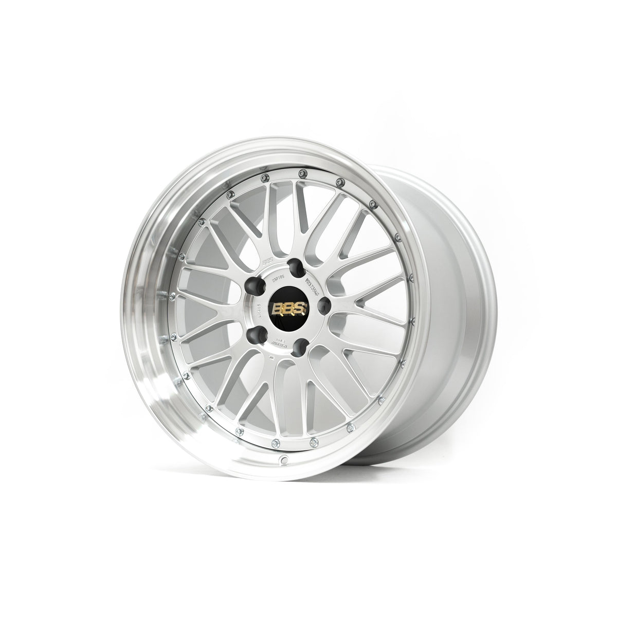 BBS LM - 18x8 / 18x10.5 / 5x108 - Diamond Silver w/ Diamond Cut Rim (Ferrari F355 Fitment) *Set of 4*