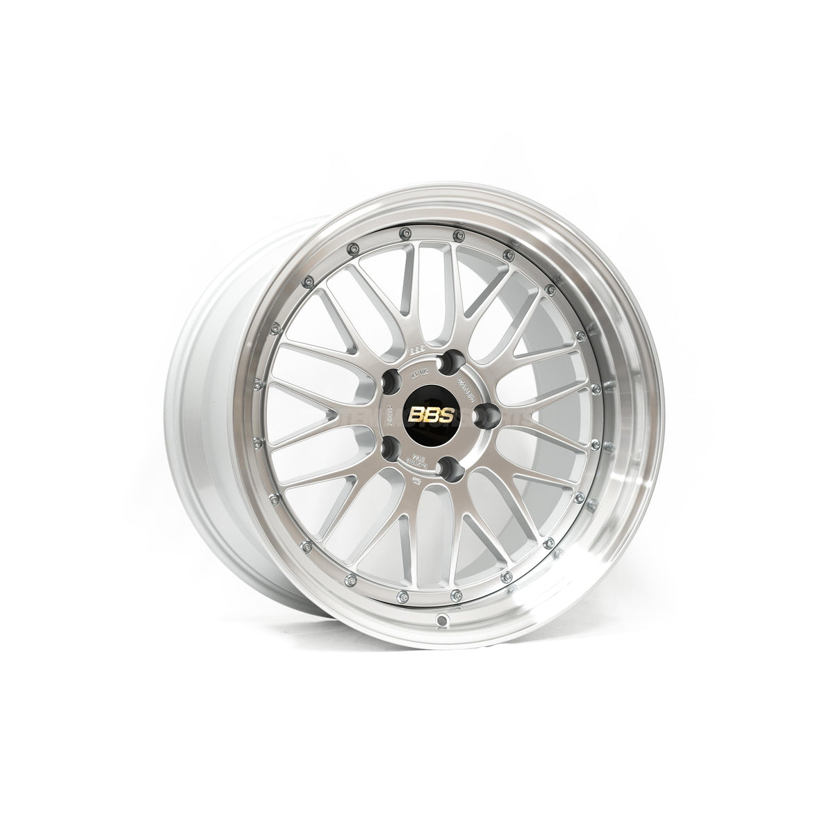 BBS LM - 20x9 / 20x10 / 5x120 - Diamond Silver w/ Diamond Cut Rim *Set of 4*
