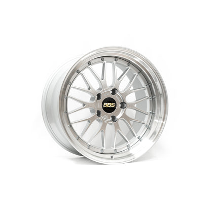 BBS LM - 19x8.5 +50 / 19x12 +44 / 5x130 - Diamond Silver w/ Diamond Cut Rim *Set of 4*