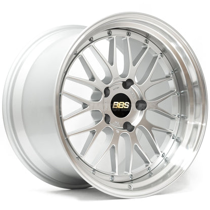 BBS LM - 19x9.5 +22 / 19x11 +37 / 5x120 - Diamond Silver w/ Diamond Cut Rim (F80 M3 / F82 M4 / F87 M2 Fitment) *Set of 4*