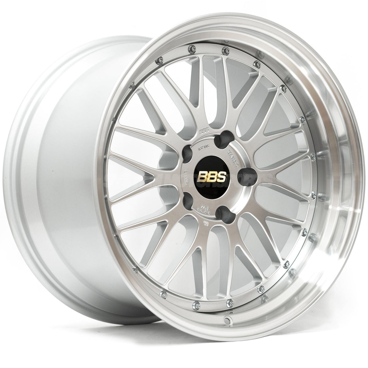 BBS LM - 19x8.5 +50 / 19x12 +44 / 5x130 - Diamond Silver w/ Diamond Cut Rim *Set of 4*