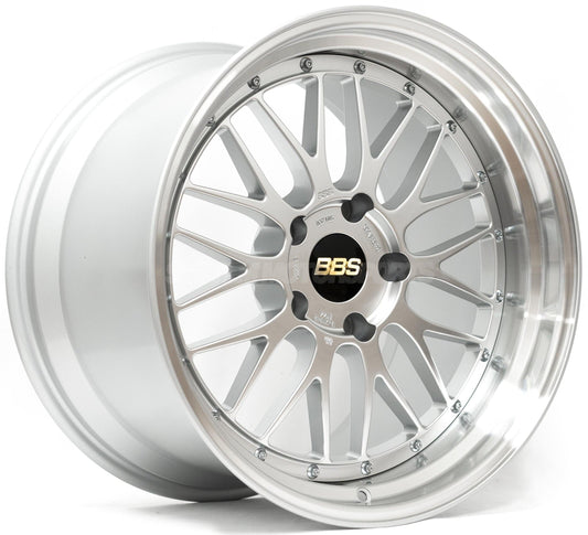 BBS LM - 21x9.5 / +14 / 5x120 - Diamond Silver w/ Diamond Cut Rim (LC500 Fitment) *Set of 4*