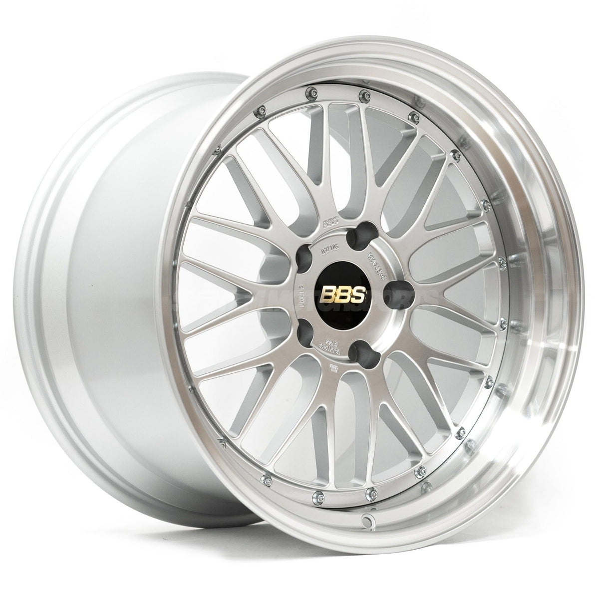BBS LM - 18x8.5 / 18x10 / 5x130 - Diamond Silver (Porsche 993 NB Fitment) *Set of 4*