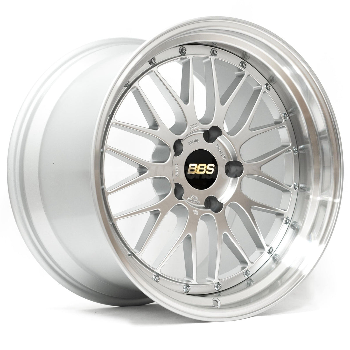 BBS LM - 20x9 / 20x10 / 5x120 - Diamond Silver w/ Diamond Cut Rim *Set of 4*