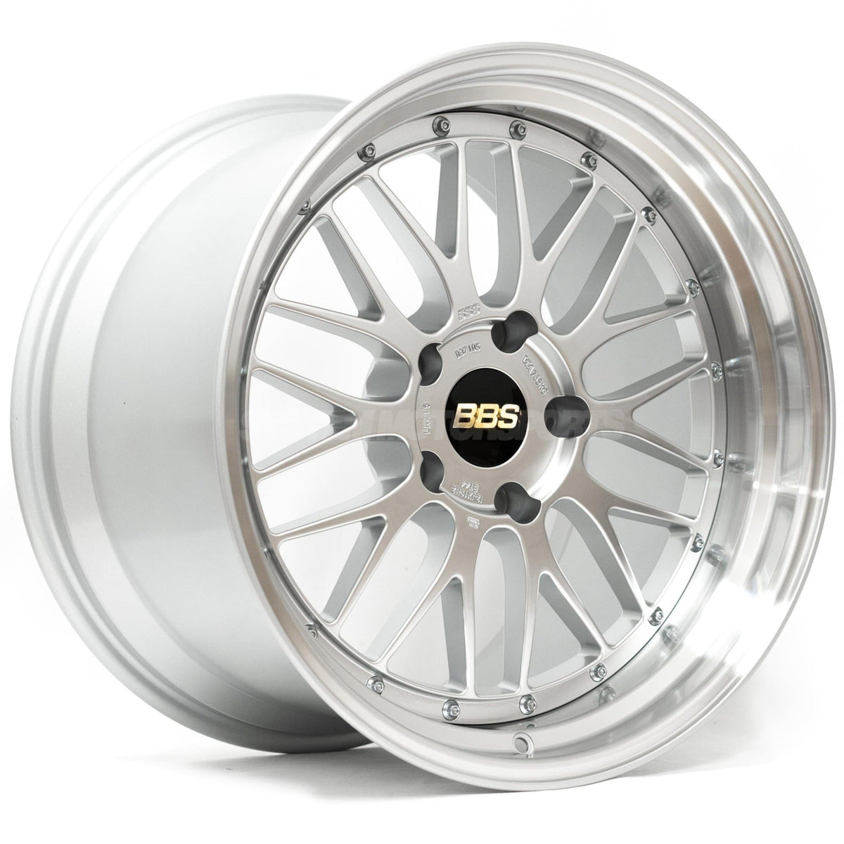 BBS LM - 19x10.5 / +15 / 5x114.3 - Diamond Silver w/ Diamond Cut Rim (Nissan R34 GT-R Fitment) *Set of 4*