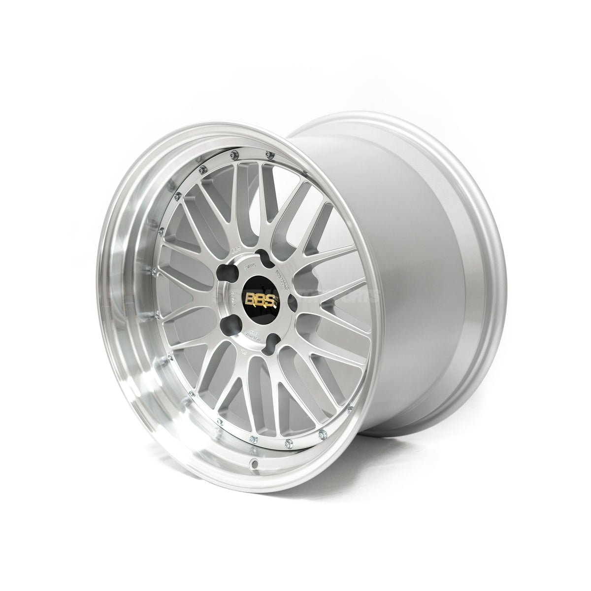 BBS LM - 19x8.5 +50 / 19x10 +45 / 5x130 - Diamond Silver w/ Diamond Cut Rim *Set of 4*