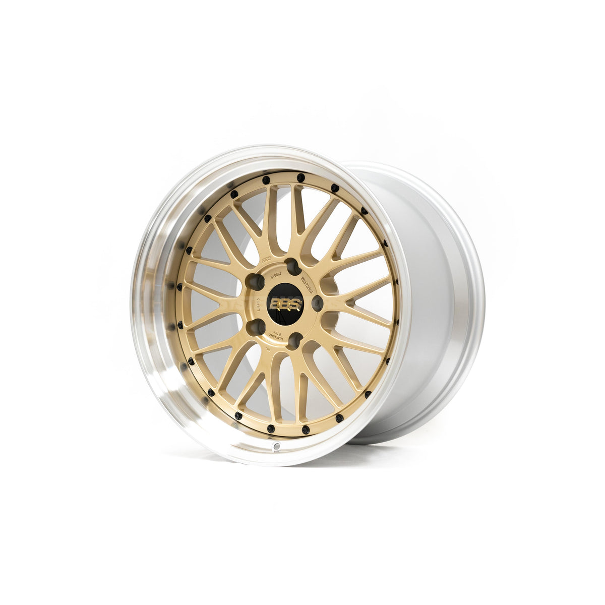 BBS LM - 19x9.5 +22 / 19x11 +37 / 5x120 - Gold w/ Diamond Cut Rim (F80 M3 / F82 M4 / F87 M2 Fitment) *Set of 4*