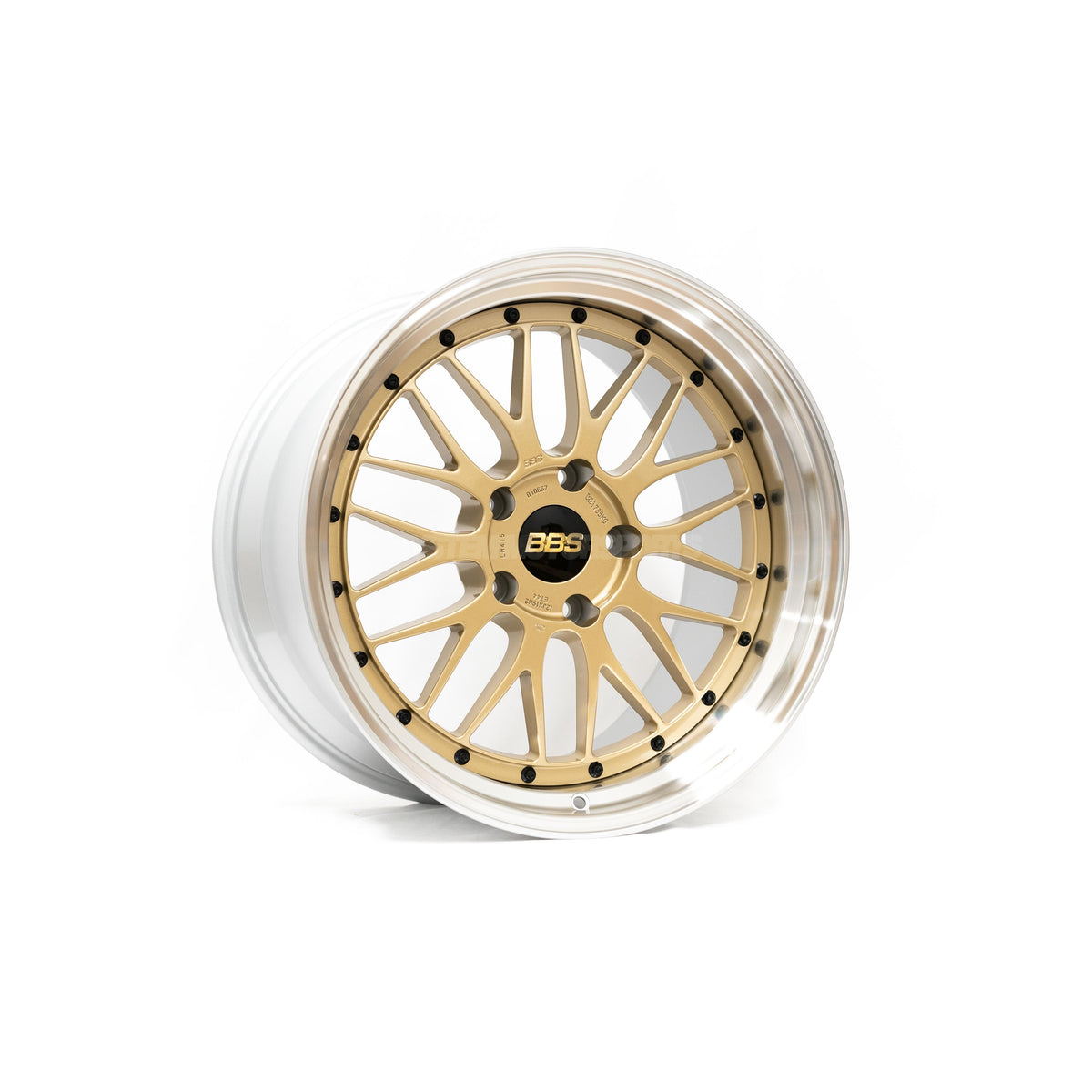 BBS LM - 20x9 / 20x10 / 5x120 - Gold w/ Diamond Cut Rim *Set of 4*