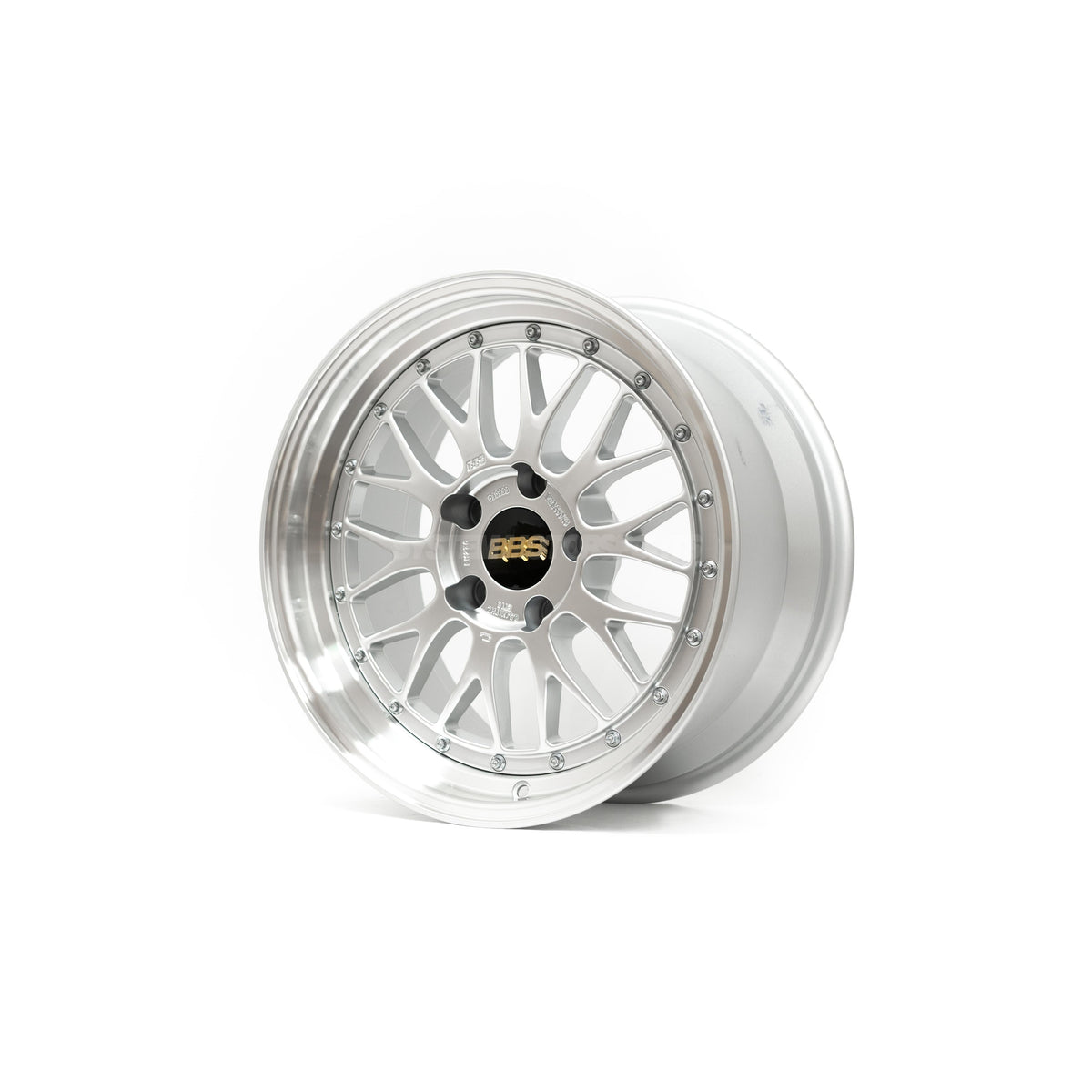 BBS LM - 17x8.5 / +18 / 5x120 - Diamond Silver w/ Diamond Cut Rim (E30 M3 Fitment) *Set of 4*