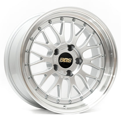 BBS LM - 17x8 / +40 / 5x120 - Diamond Silver w/ Diamond Cut Rim (E36 M3 Fitment) *Set of 4*